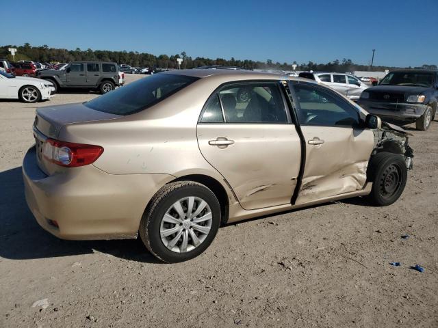 JTDBU4EE5C9171402 - 2012 TOYOTA COROLLA BASE TAN photo 3