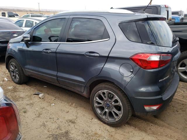 MAJ3S2KE4KC302636 - 2019 FORD ECOSPORT TITANIUM GRAY photo 2