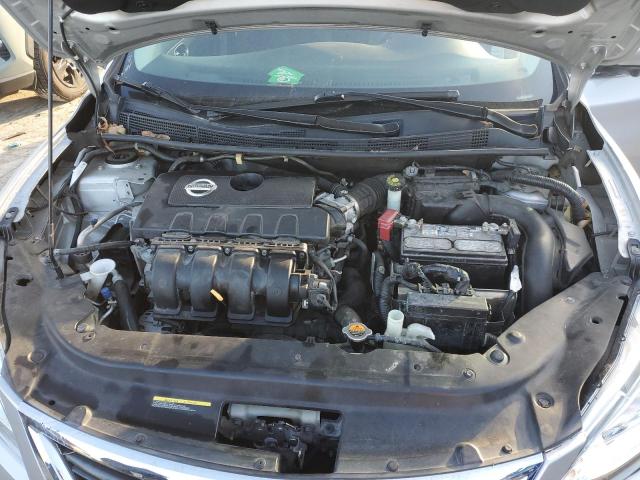 3N1AB7AP4EY316455 - 2014 NISSAN SENTRA S SILVER photo 11