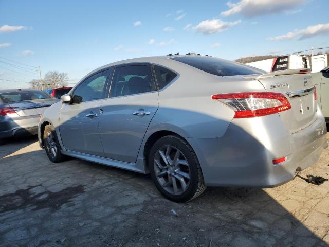 3N1AB7AP4EY316455 - 2014 NISSAN SENTRA S SILVER photo 2