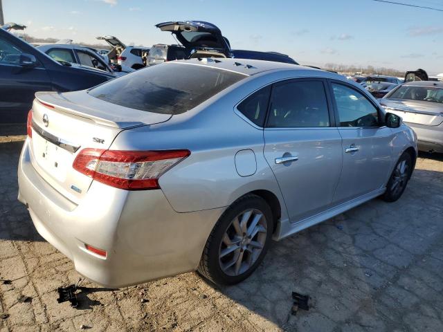 3N1AB7AP4EY316455 - 2014 NISSAN SENTRA S SILVER photo 3