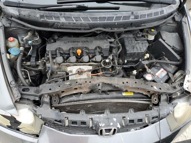 2HGFA1F51AH307241 - 2010 HONDA CIVIC LX GRAY photo 11