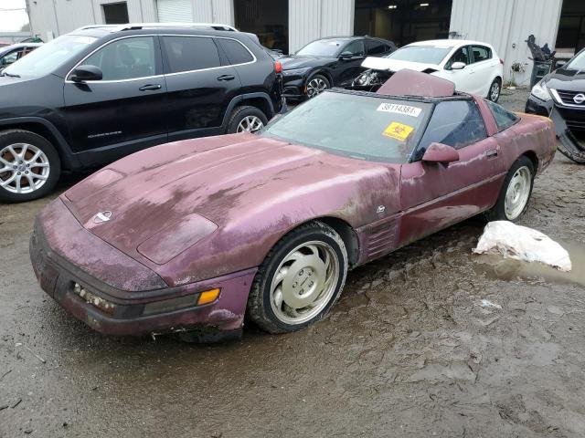 1G1YY23P5P5108393 - 1993 CHEVROLET CORVETTE BURGUNDY photo 1