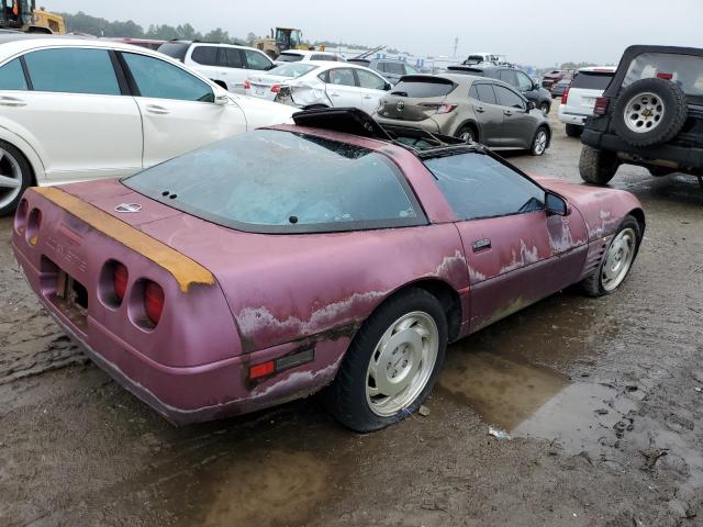 1G1YY23P5P5108393 - 1993 CHEVROLET CORVETTE BURGUNDY photo 3