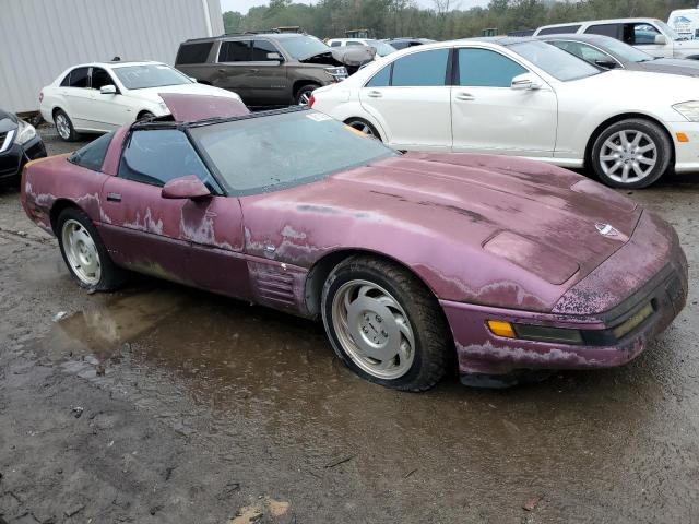 1G1YY23P5P5108393 - 1993 CHEVROLET CORVETTE BURGUNDY photo 4