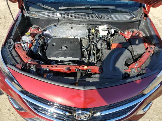 KL4MMFSL0NB131581 - 2022 BUICK ENCORE GX ESSENCE MAROON photo 11