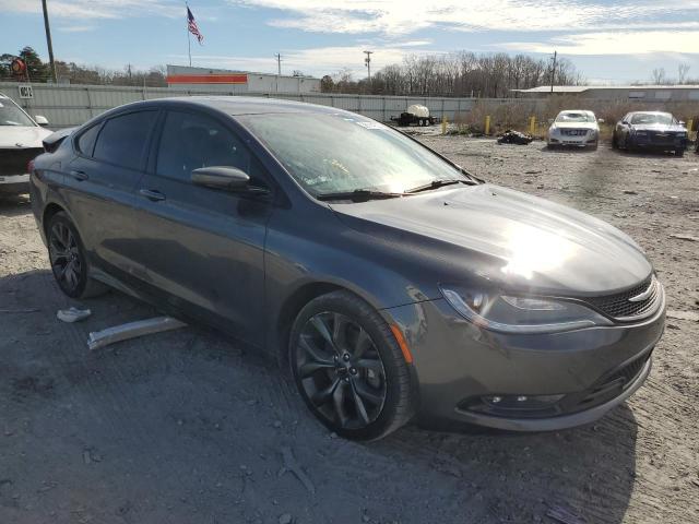 1C3CCCBB3FN609121 - 2015 CHRYSLER 200 S GRAY photo 4