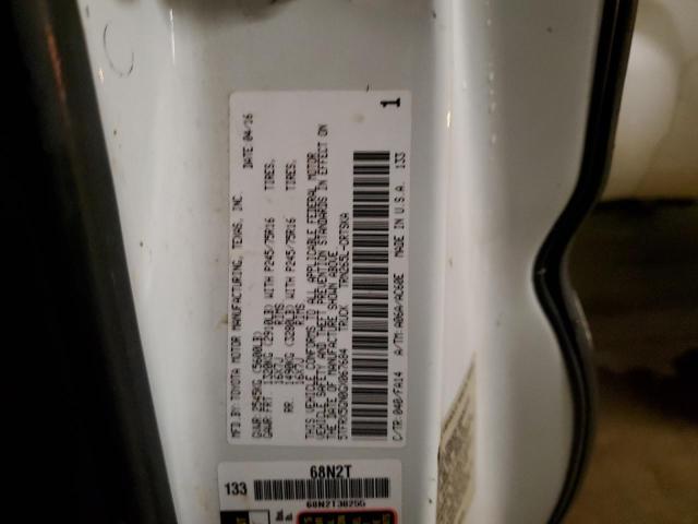 5TFRX5GN0GX067684 - 2016 TOYOTA TACOMA ACCESS CAB თეთრი ფოტო 12