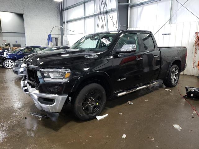 1C6SRFDTXLN142036 - 2020 RAM 1500 LARAMIE GRAY photo 1