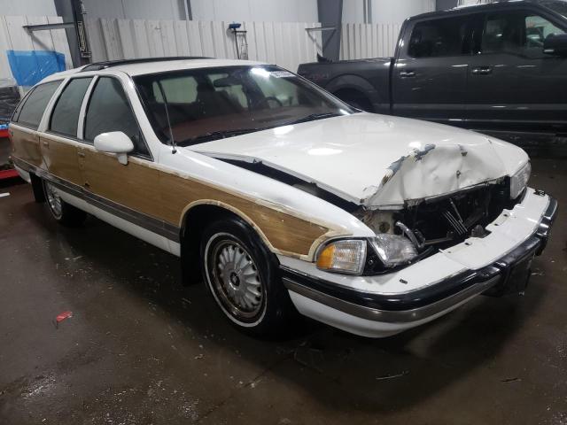 1G4BR8375NW400173 - 1992 BUICK ROADMASTER ESTATE WHITE photo 4