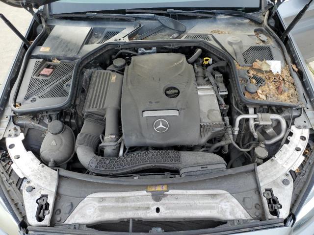 55SWF4JB9FU059475 - 2015 MERCEDES-BENZ C 300 SILVER photo 11