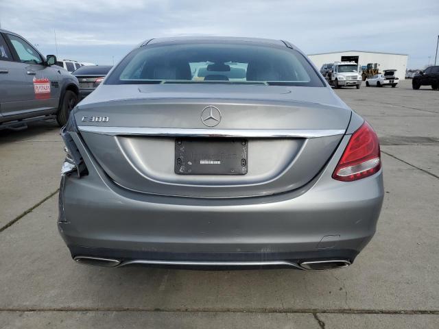 55SWF4JB9FU059475 - 2015 MERCEDES-BENZ C 300 SILVER photo 6