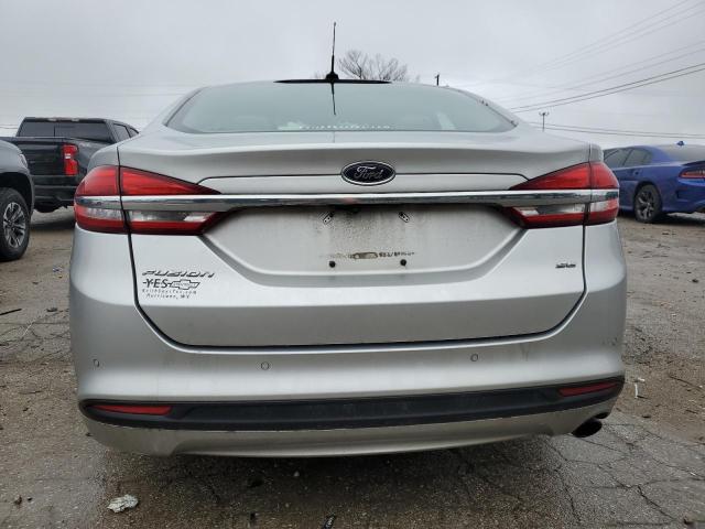 3FA6P0H79HR388953 - 2017 FORD FUSION SE SILVER photo 6