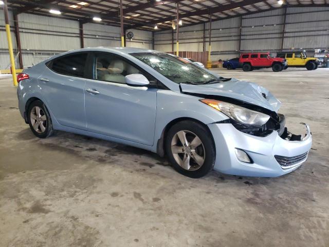 KMHDH4AE9DU660754 - 2013 HYUNDAI ELANTRA GLS BLUE photo 4