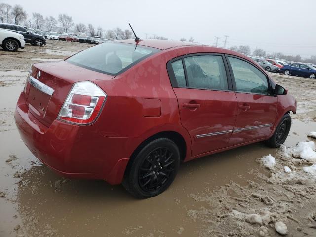 3N1AB6AP3AL725161 - 2010 NISSAN SENTRA 2.0 RED photo 3