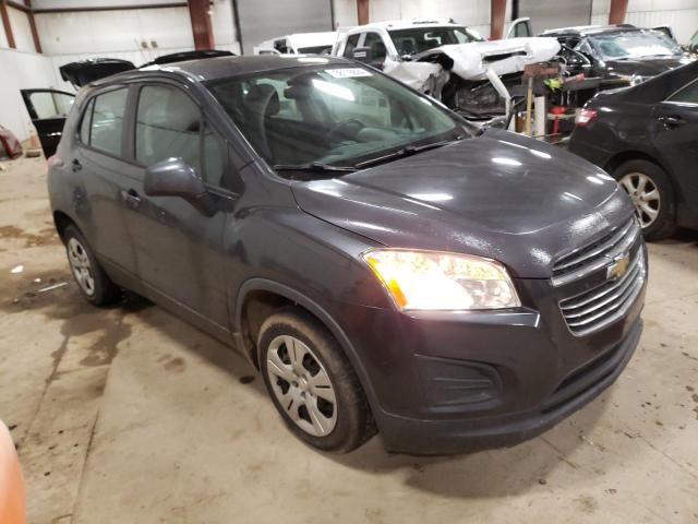 3GNCJKSB3GL255072 - 2016 CHEVROLET TRAX LS CHARCOAL photo 4