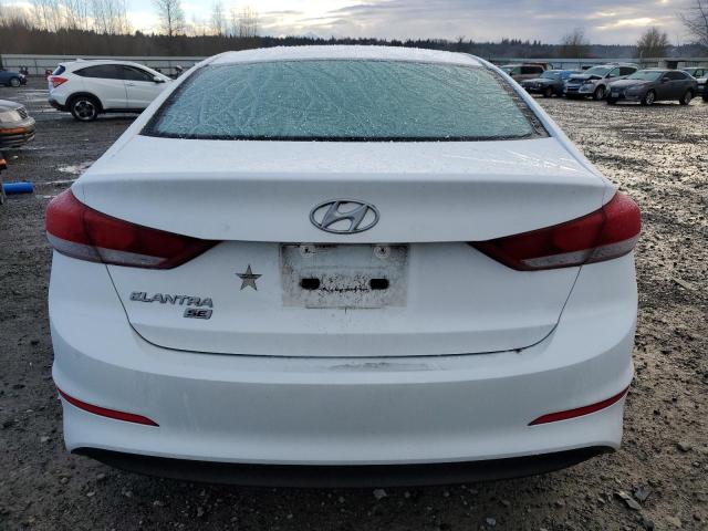 5NPD74LF9JH279456 - 2018 HYUNDAI ELANTRA SE WHITE photo 6