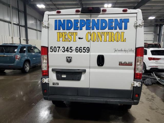 3C6TRVAG8JE119992 - 2018 RAM PROMASTER 1500 STANDARD WHITE photo 10