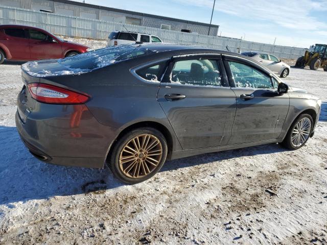 3FA6P0T96GR328605 - 2016 FORD FUSION SE GRAY photo 3