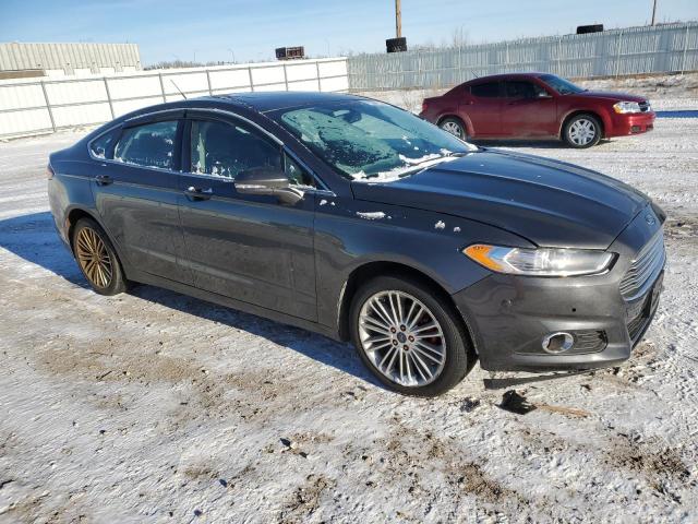 3FA6P0T96GR328605 - 2016 FORD FUSION SE GRAY photo 4