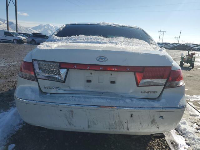 KMHFC46F47A192821 - 2007 HYUNDAI AZERA SE WHITE photo 6