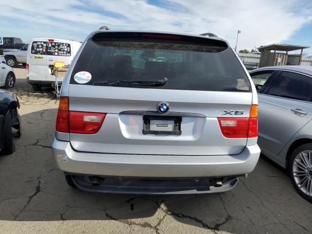 5UXFA53522LP34635 - 2002 BMW X5 3.0I SILVER photo 6