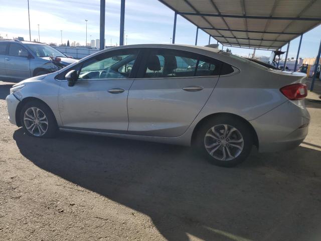 1G1BE5SM2K7144529 - 2019 CHEVROLET CRUZE LT SILVER photo 2