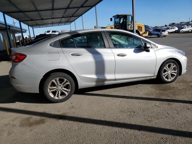 1G1BE5SM2K7144529 - 2019 CHEVROLET CRUZE LT SILVER photo 3