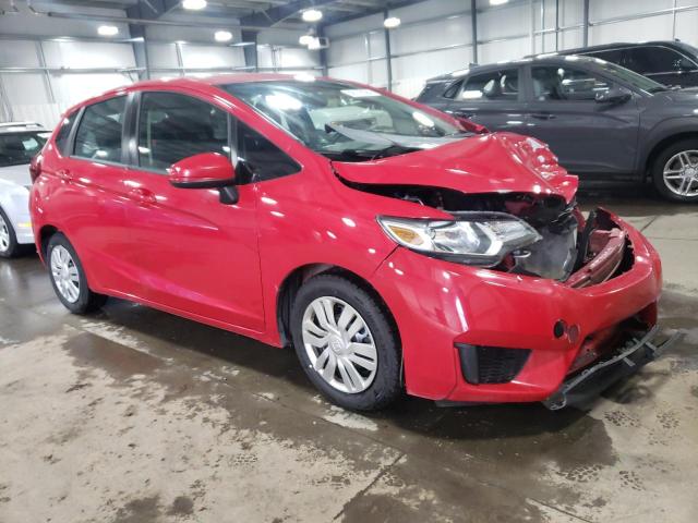 3HGGK5G52FM753804 - 2015 HONDA FIT LX RED photo 4