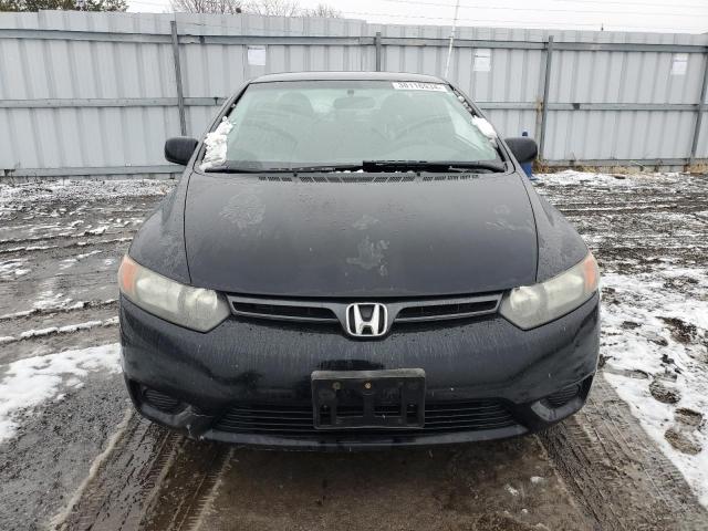 2HGFG11647H005451 - 2007 HONDA CIVIC LX BLACK photo 5