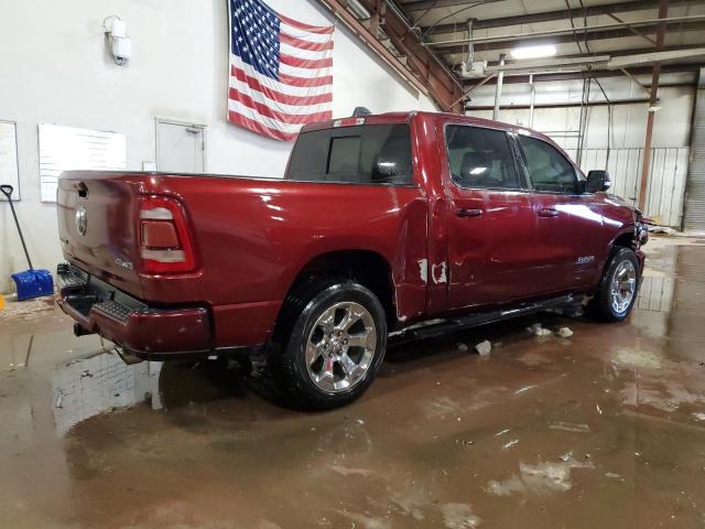 1C6SRFFT7KN550666 - 2019 RAM 1500 BIG HORN/LONE STAR BURGUNDY photo 3