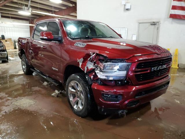 1C6SRFFT7KN550666 - 2019 RAM 1500 BIG HORN/LONE STAR BURGUNDY photo 4