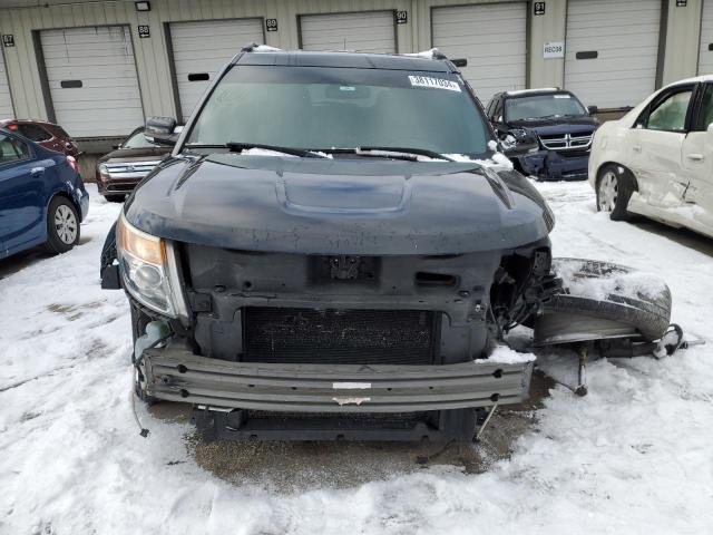 1FM5K8D83FGA06773 - 2015 FORD EXPLORER XLT BLACK photo 5