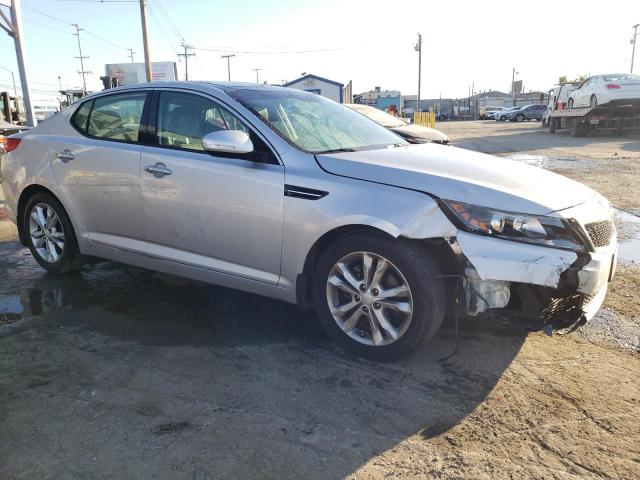 5XXGN4A7XDG188758 - 2013 KIA OPTIMA EX SILVER photo 4