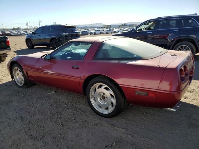 1G1YY22P5S5101051 - 1995 CHEVROLET CORVETTE BURGUNDY photo 2