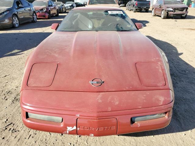 1G1YY22P5S5101051 - 1995 CHEVROLET CORVETTE BURGUNDY photo 5