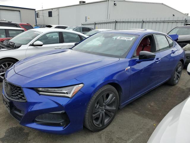 19UUB6F53MA000285 - 2021 ACURA TLX TECH A BLUE photo 1