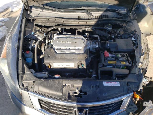 1HGCP36868A074005 - 2008 HONDA ACCORD EXL GRAY photo 11