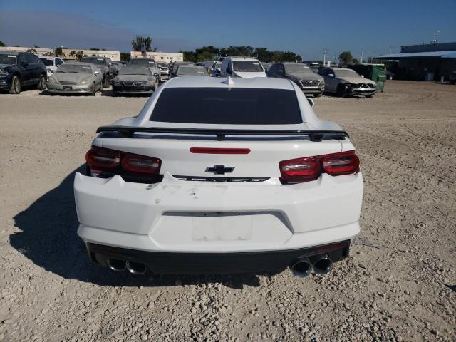 1G1FF1R77M0142973 - 2021 CHEVROLET CAMARO LZ WHITE photo 6