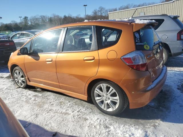 JHMGE8H43AS011049 - 2010 HONDA FIT SPORT ORANGE photo 2