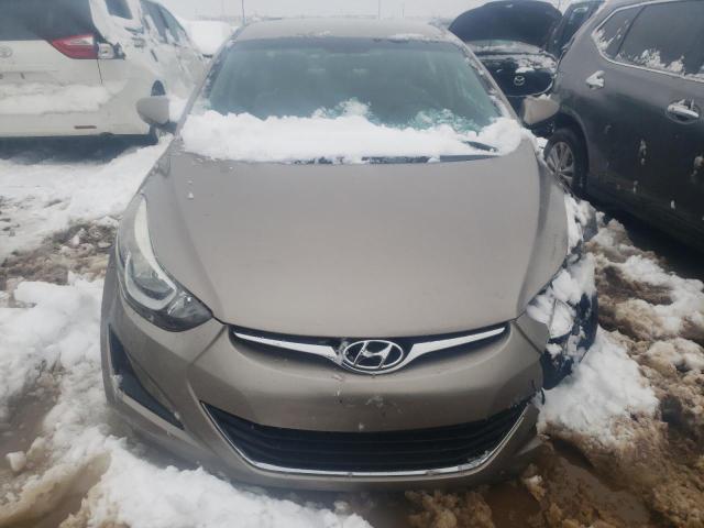 5NPDH4AE3GH753823 - 2016 HYUNDAI ELANTRA SE TAN photo 5