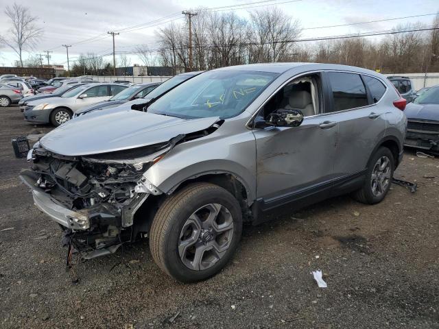 7FARW2H83KE055093 - 2019 HONDA CR-V EXL SILVER photo 1