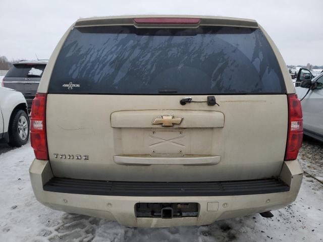 1GNFK13007R117922 - 2007 CHEVROLET TAHOE K1500 TAN photo 6