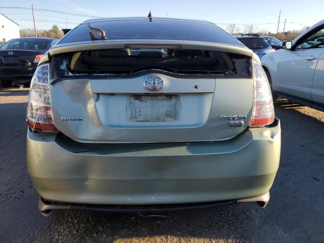 JTDKB20UX83371324 - 2008 TOYOTA PRIUS GREEN photo 6