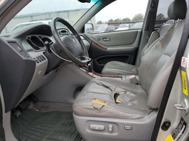 JTEDP21A640030542 - 2004 TOYOTA HIGHLANDER BASE GRAY photo 7