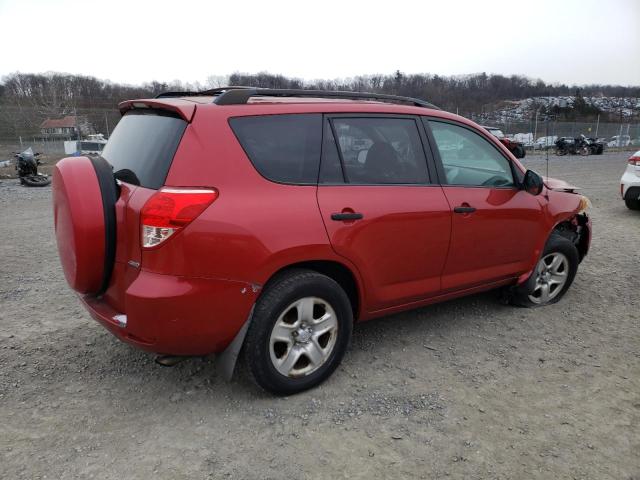 JTMBD33V885200225 - 2008 TOYOTA RAV4 RED photo 3