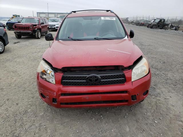 JTMBD33V885200225 - 2008 TOYOTA RAV4 RED photo 5