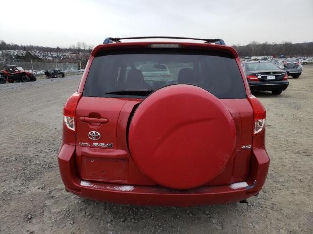 JTMBD33V885200225 - 2008 TOYOTA RAV4 RED photo 6