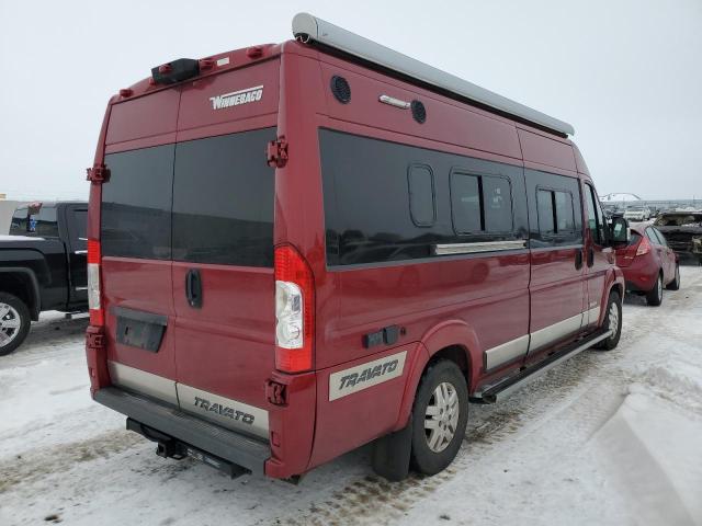 3C6URVJG4JE119072 - 2018 RAM PROMASTER 3500 HIGH წითელი ფოტო 4