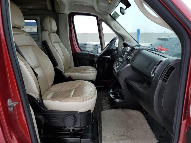 3C6URVJG4JE119072 - 2018 RAM PROMASTER 3500 HIGH წითელი ფოტო 5